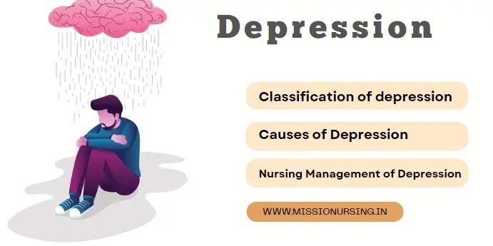 What is Depression- Classification & Nursing Management