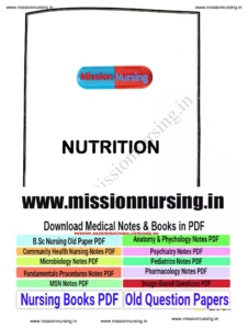 RUHS B.Sc Nursing Previous Year Question Papers
